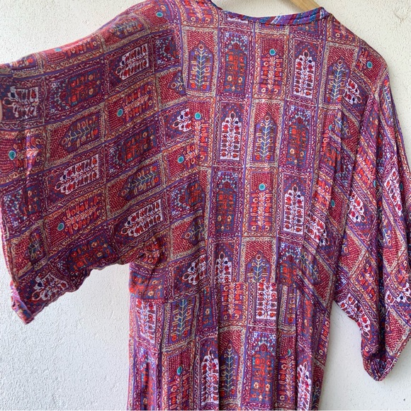 Anthropologie lovely dress with bell sleeves. - Picture 8 of 13